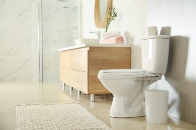 2 Piece Toilet Installation